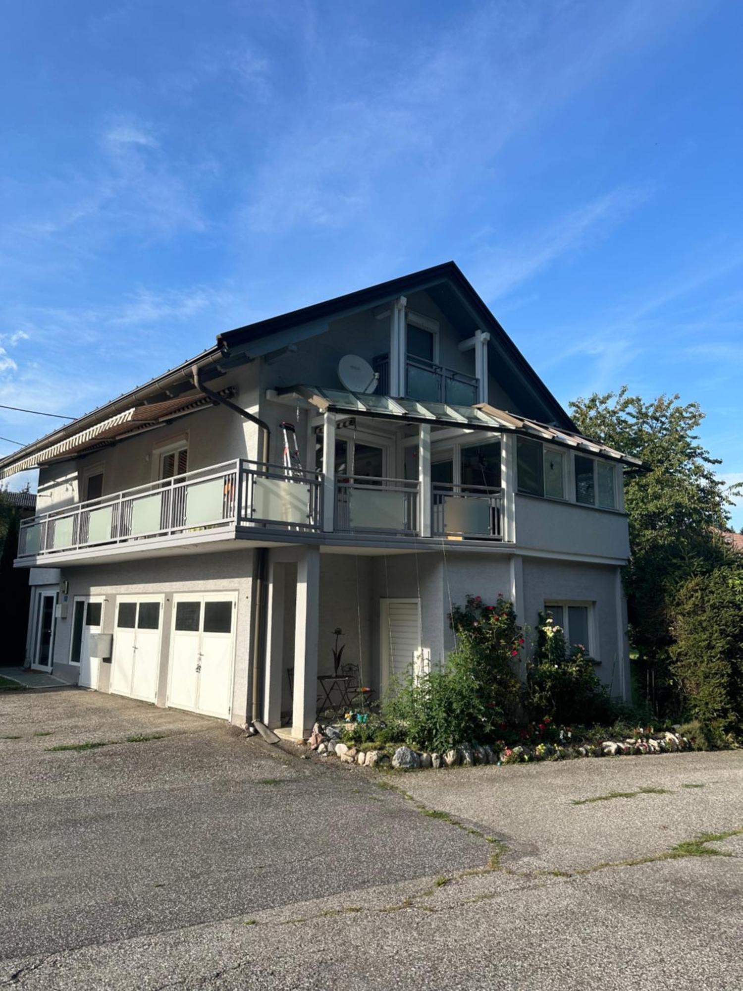 Ferienwohnung Waldblick, Faaker See Oberaichwald  Bagian luar foto